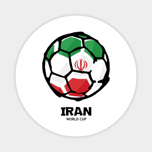 Iran Football Country Flag Magnet